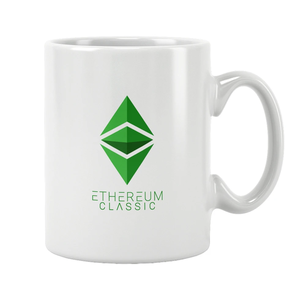 Ethereum Classic Crypto Mug Coffee Cup Cryptocurrency Btc Coin Unique Cool Funny Quotes Gifts