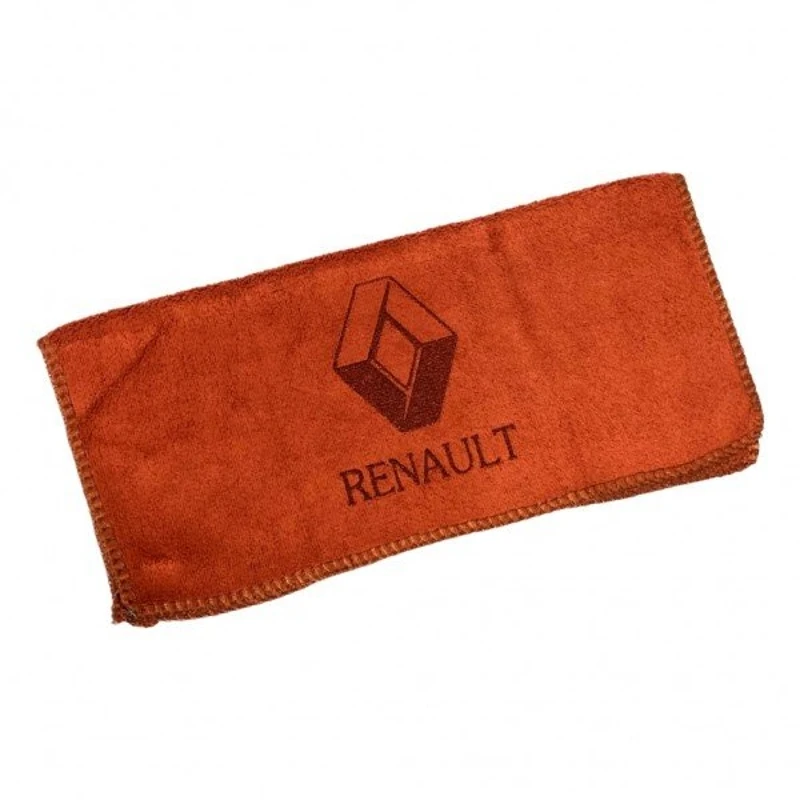 Renault Automotive Microfiber Flannel Towel Cloth