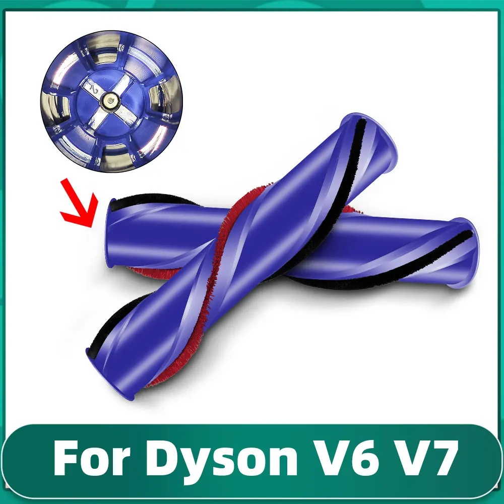 Carpet Brushroll Bar Compatible for Dyson V6 V7 Cordless Vacuum Cleaner MotorHead Direct Drive Replacement Parts Accessories