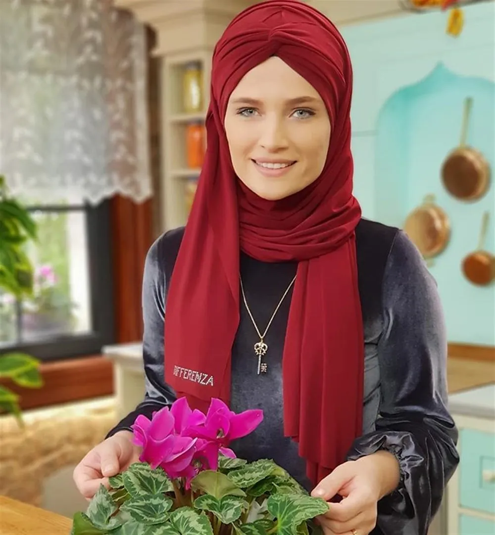 Turbante Hijab para mujer, pañuelo de cabeza femenino, nudo de gasa, ropa musulmana, accesorio de ropa islámica, Abaya de Dubai, وشح