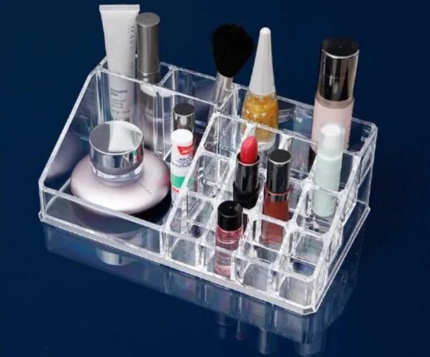 Transparent Compartment Makeup Jewelry Box 20li 433386077