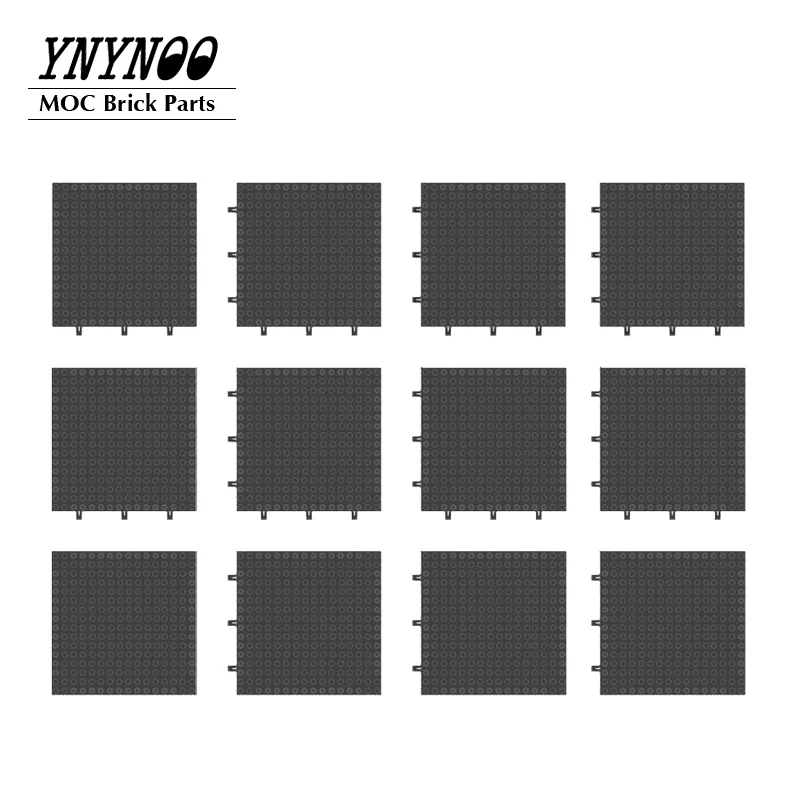 235Pcs/lot Bricks Special 16x16x1 1/3 with Pinholes 65803 Building Blocks MOC 48x64 Baseplate for Pixel Painting Art Baseboard