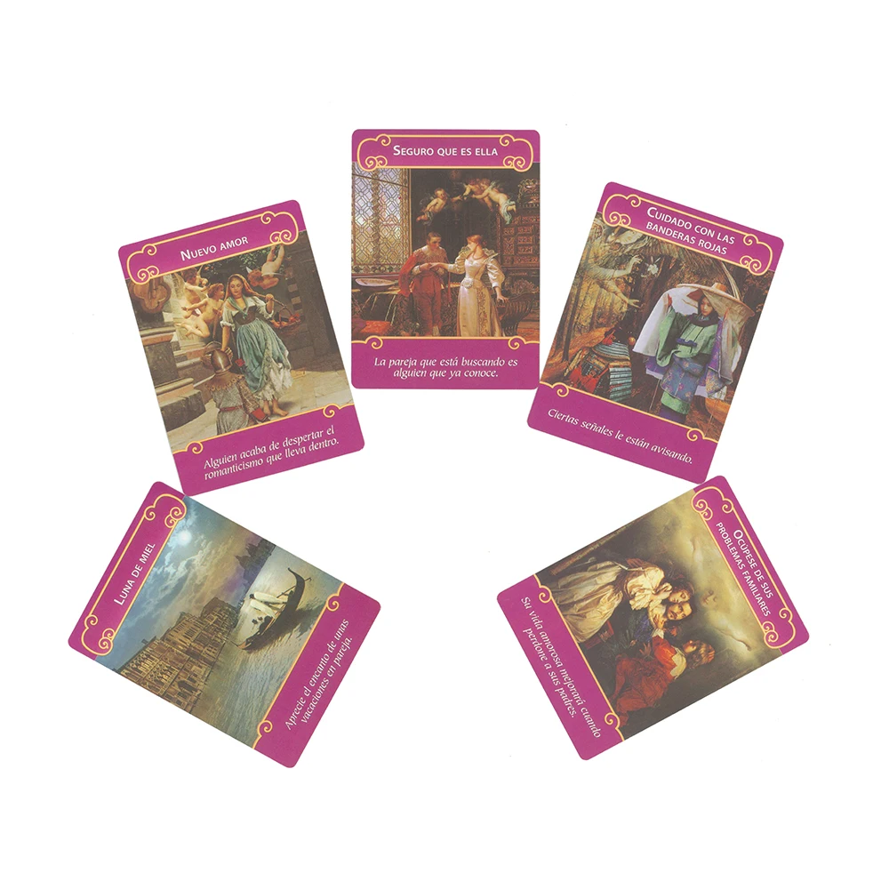 Tarot in Spanish Oraculos in Spanish Tarot Cards Board Games Doreen Virtue Cards For Beginners Paper Guidebook