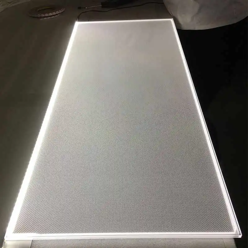 462.5 x 128mm Single Sided High Quality Acrylic Laser Engraving LED Light Guide Panel,Backlight LGP 6W 6500K DC12V