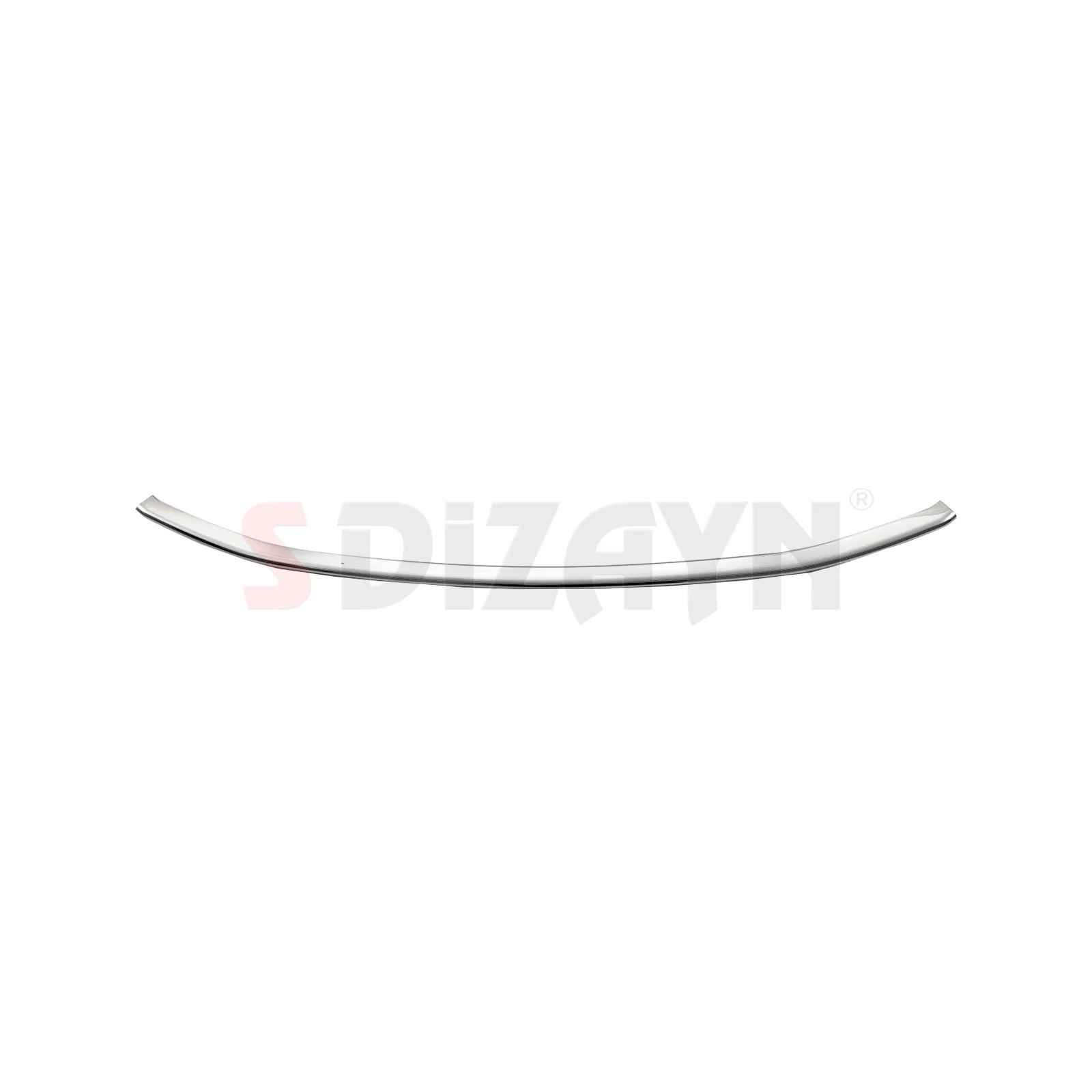 S Dizayn For Nissan Qashqai J11 Chrome Front Bumper Trim Stainless Steel 1 Pcs Exterior Car Accessories Parts Auto Products