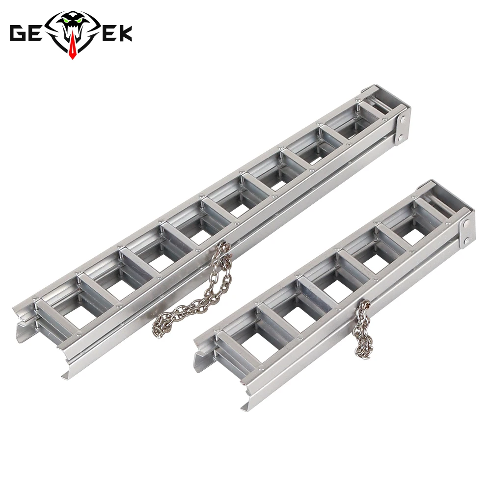 RC Car 1/10 Scale Accessories Aluminum Mini Ladder 100MM 150MM for Axial SCX10 90046 03014  TRX4 TRX6 WPL D12 MN99S D90