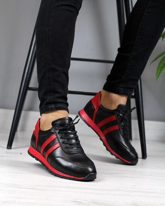 Trend 2021 teenage casual shoes Boy Fashion walking shoes men genuine leather men designer shoes luxury brand male aya