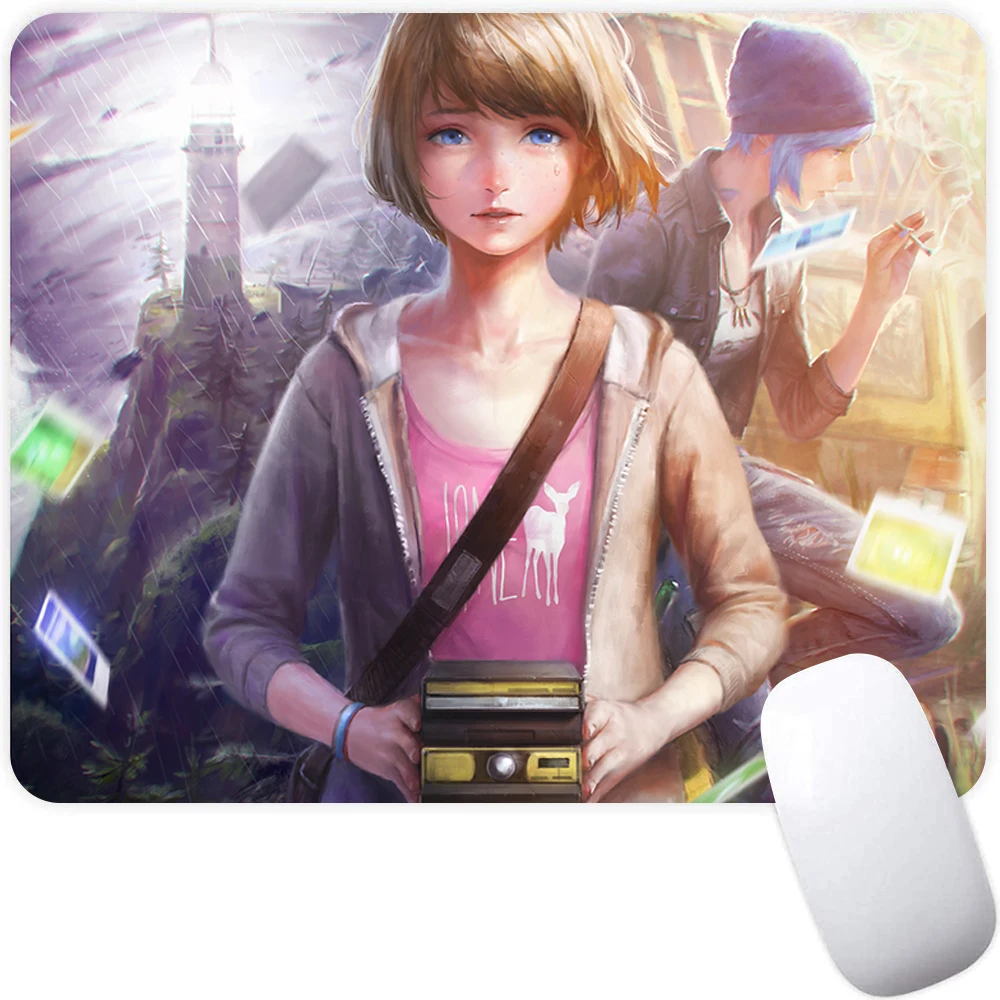 Life is Strange Small Gaming Mouse Pad Computer Mousepad PC Gamer Mouse Mat Laptop Mausepad Mouse Carpet Keyboard Mat Desk Pad