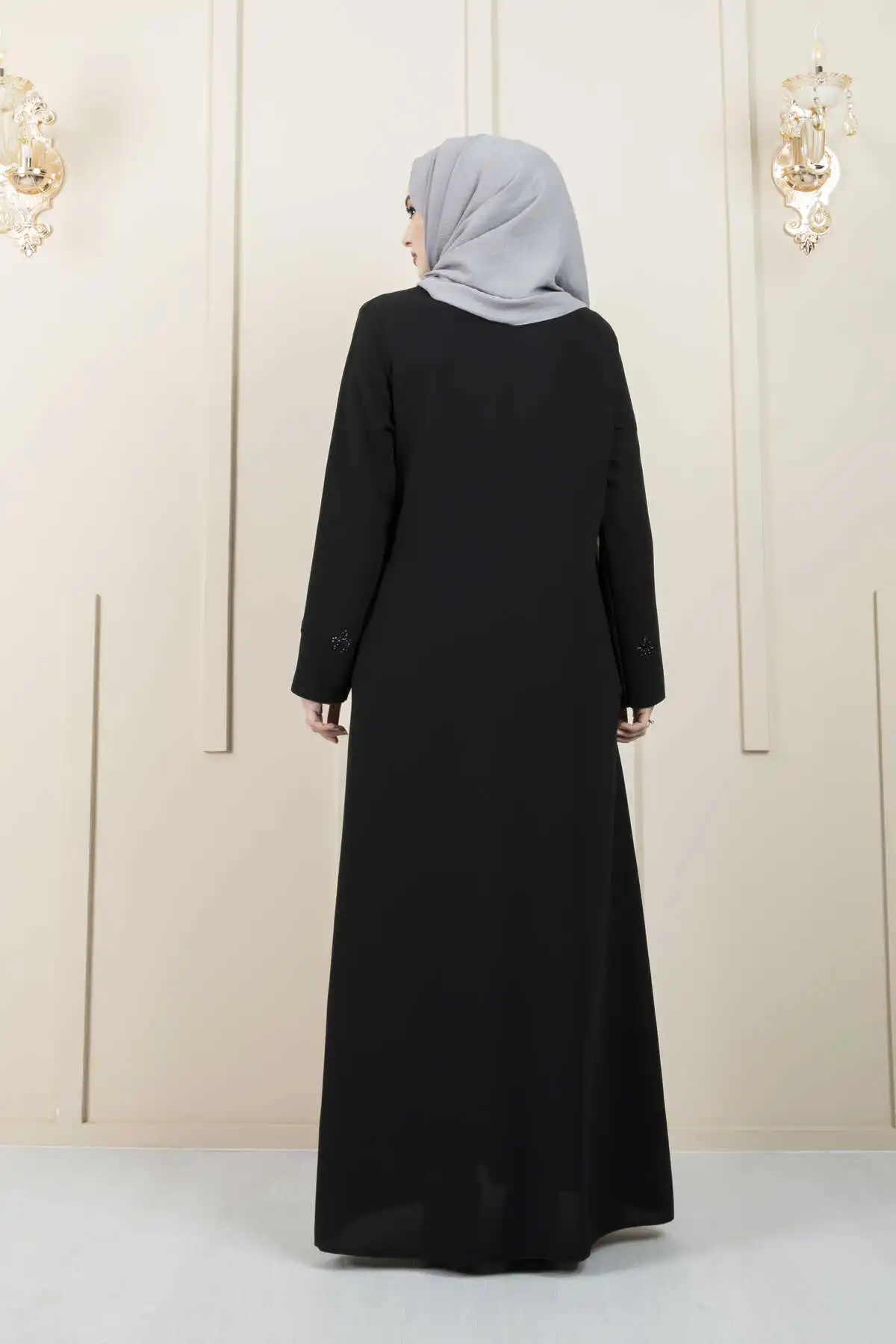 Women Diamond Patterned Honeycomb Hijab Abaya Ramadan Dubai Turkey Muslim Fashion Dress Kaftan Islamic Clothing Maxi Jilbab 2022
