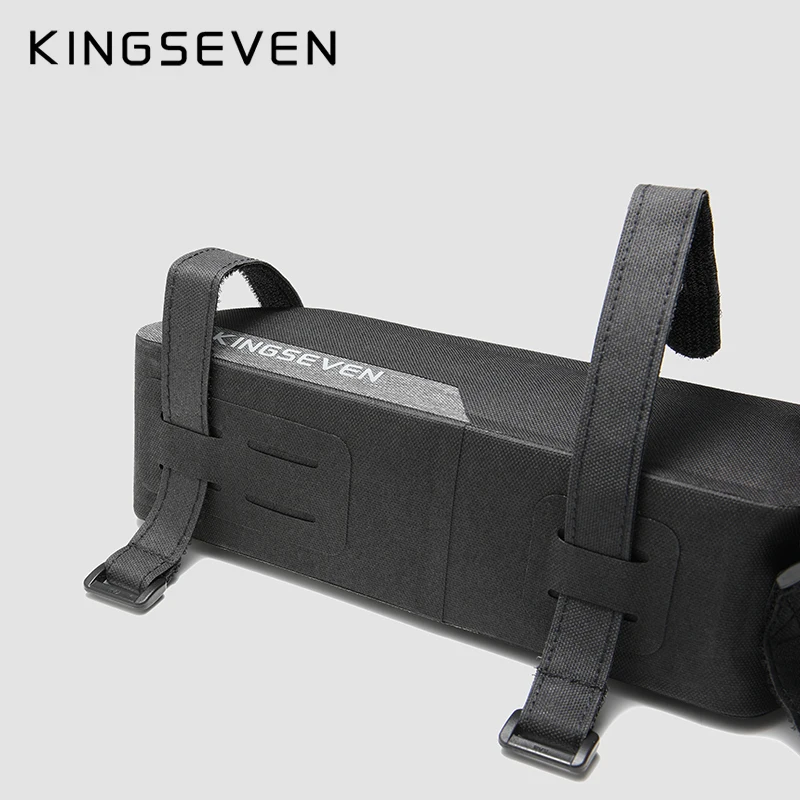 KINGSEVEN Bike Bag Waterproof Large Capacity Cycling Top Tube Front Bag MTB Mountain Road Bicycle Pouch Frame Bag Bike Equipment