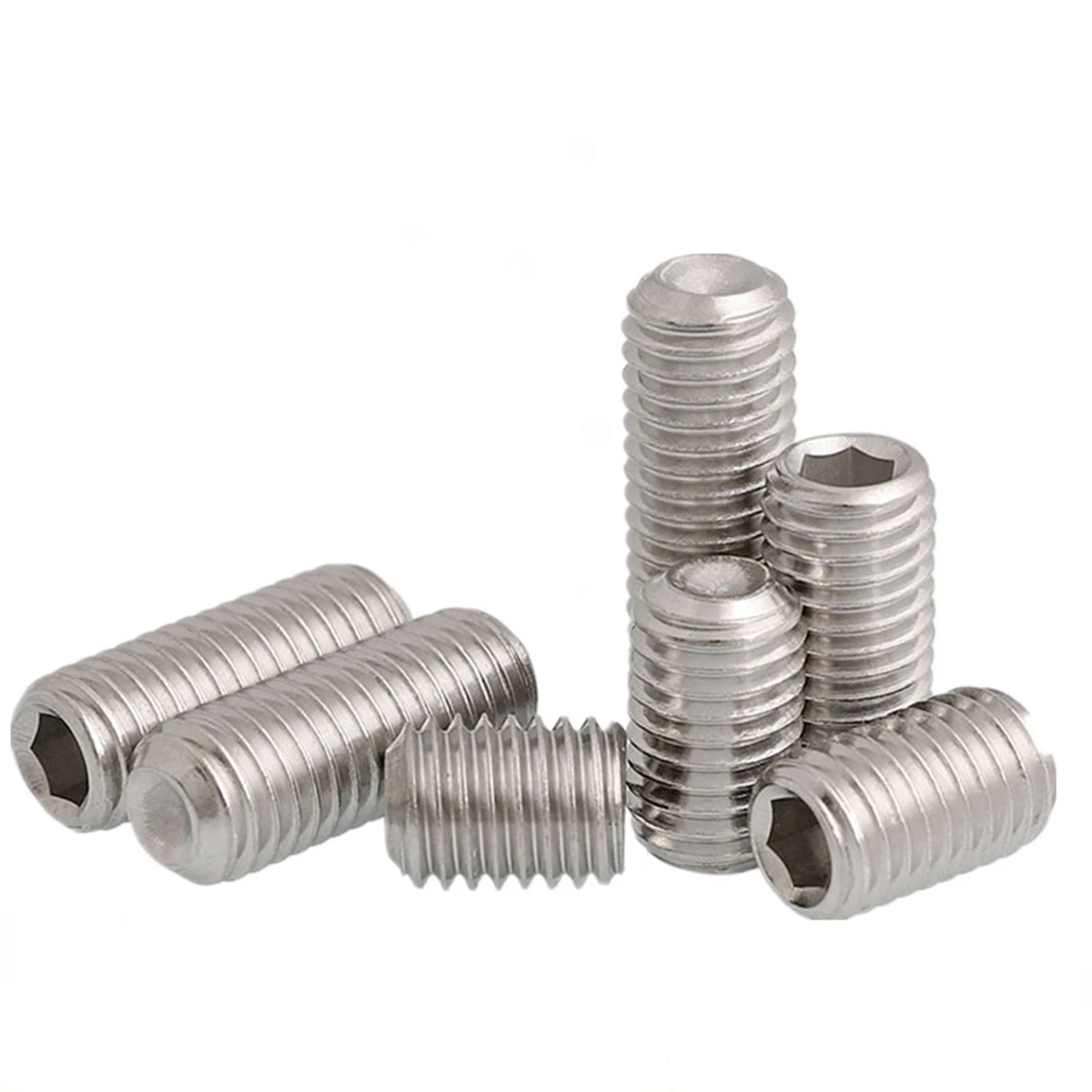 

5/10 шт., болты с шестигранной головкой M1.6 M2 M2.5 M3 M4 M5 M6 M8 M10 304