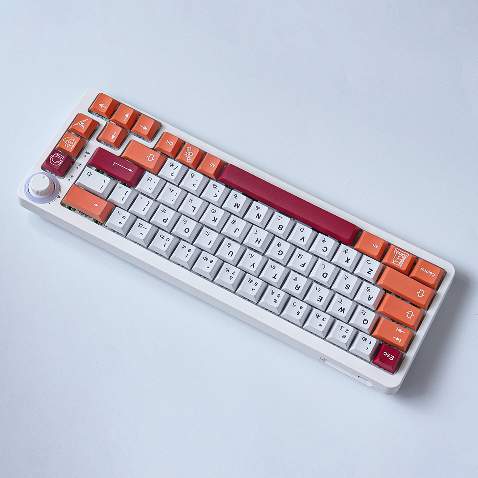 GMK-Tapa de tecla LIFTOFF PBT, accesorio con 143 teclas, perfil de cereza, DYE-SUB, personalizado, GMK, LIFTOFF, para teclado mecánico