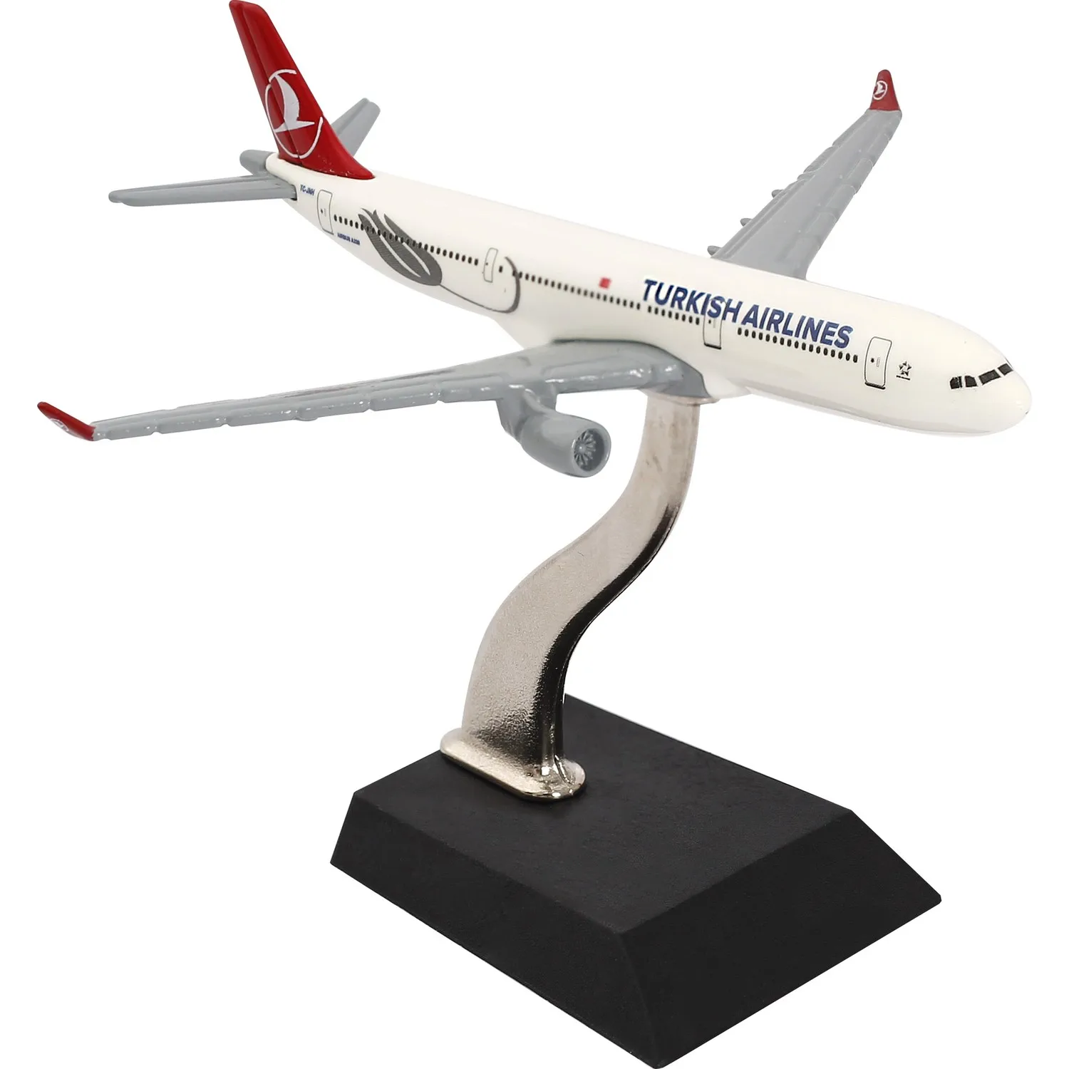 TURKISH AIRLINES 1:500 Metal Airbus A330-300 Thy Model Plane gift pilot