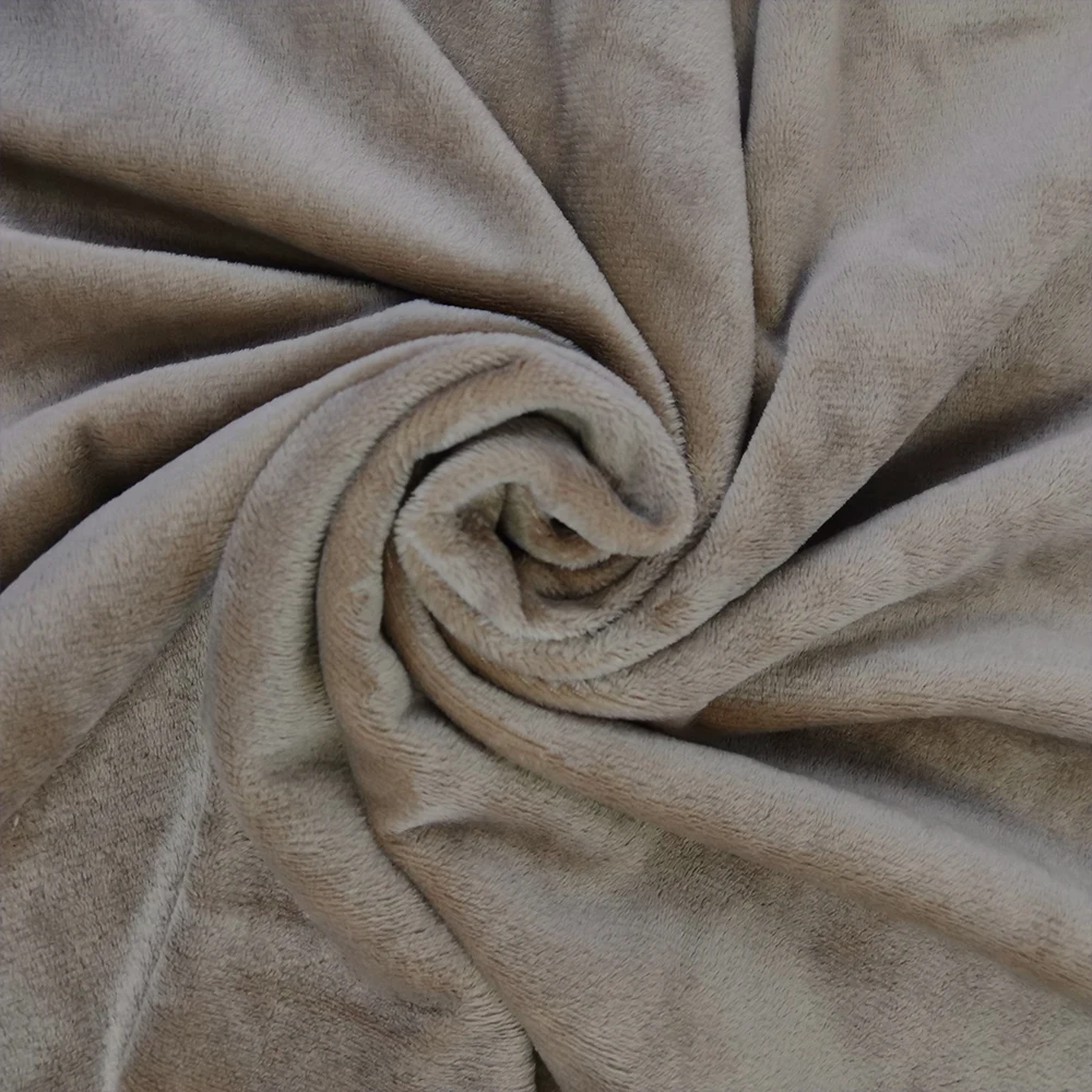 CHEONET Stoff – Kurzplüschstoff, superweicher Plüsch-Polarfleece zum Nähen von Puppen, DIY-Handarbeit, Textilstoff für Spielzeug, Flanell