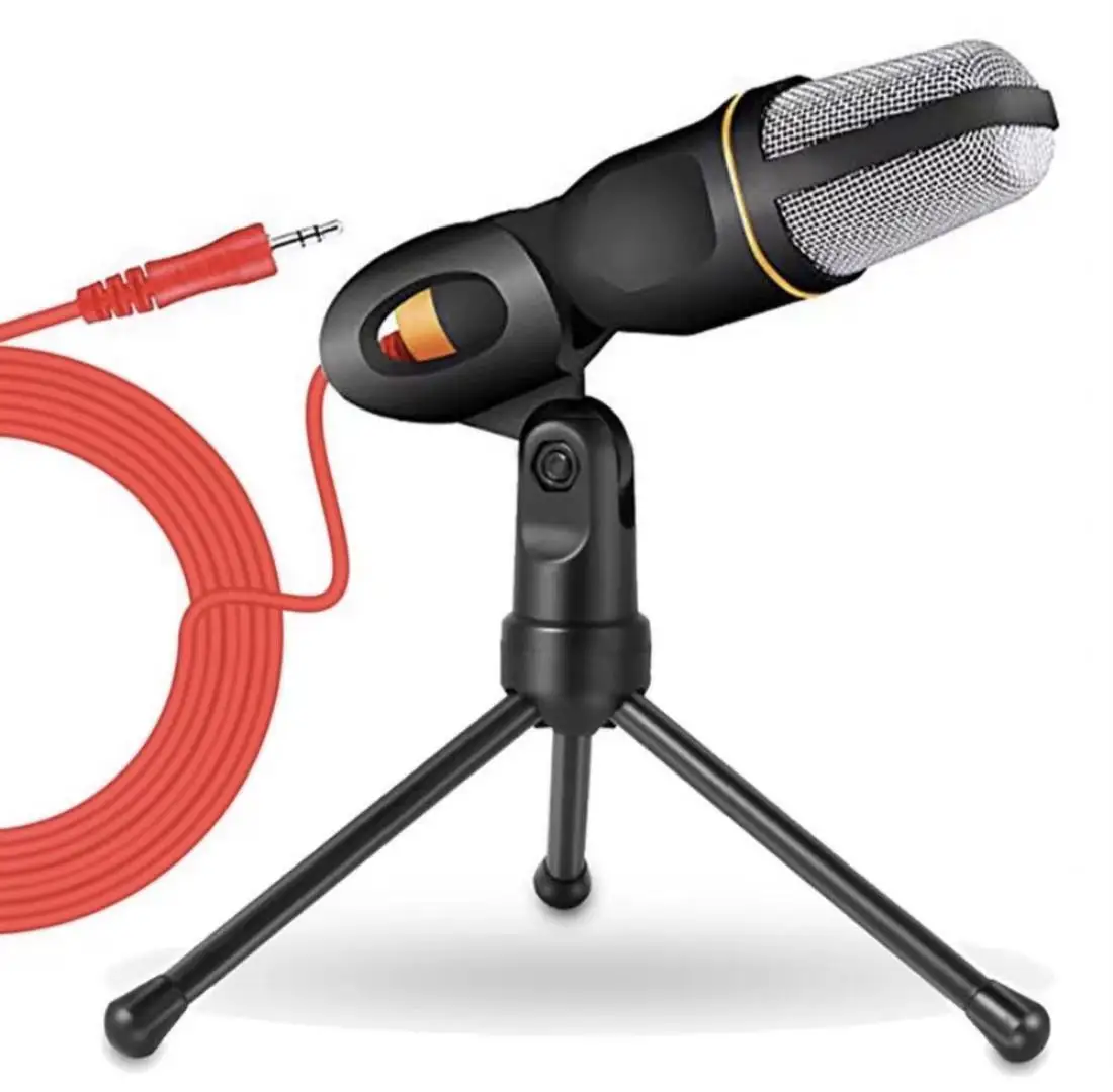 Table Stereo Condenser Microphone Sf-666-q-888 + Tripod