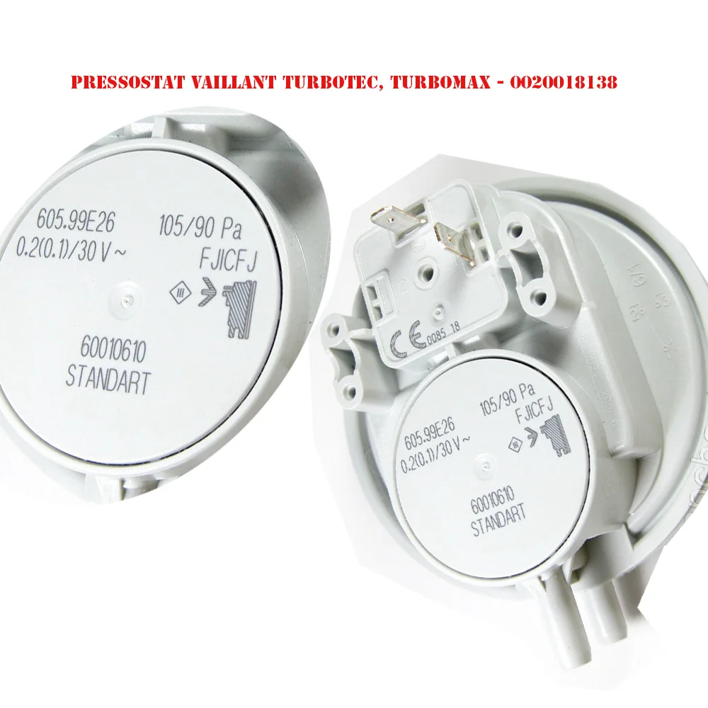 Presostat Huba Control 105 / 90Ра Demrad, Vaillant 3003200136.0020018138 - Pressostat Vaillant turboTEC, TURBOmax - 0020018138