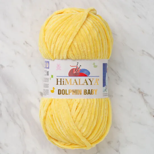 Himalaya Dolphin Baby Yarn Soft Super Bulky Very Thick Knitting Crochet Velvet Chenille Dolce Yonca Alize Velluto Wool Amigurumi