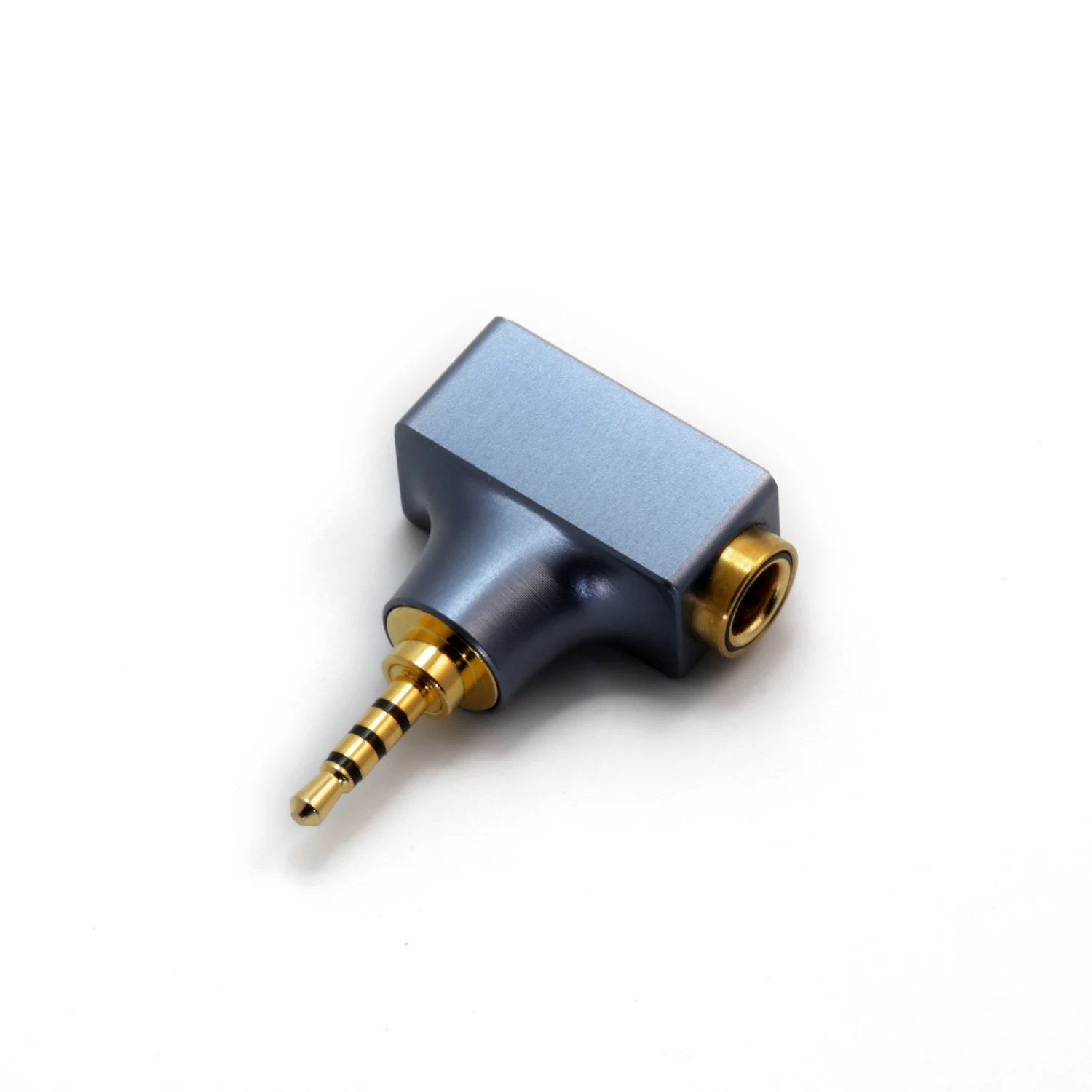 DD HiFi DJ44B/DJ44C Mark II 4.4mm Female to 2.5/3.5 Male Headphone Adapter With Gold-Plated Copper Socket