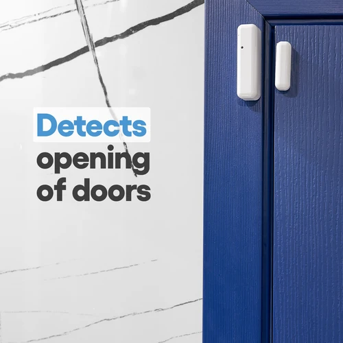 Imagen 2 del producto Shelly-Sensor de apertura y cierre de puerta y ventana, dispositivo con vibración de ángulo de inclinación, operado por WiFi, detecta e informa