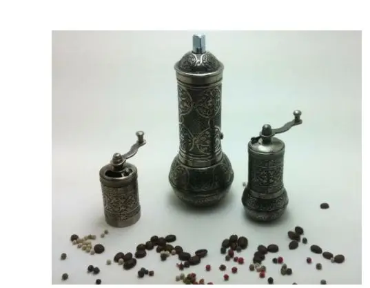 eastern Pepper Coffee Spice Grinder Mill 3 pCS SET 7.2 inch 18CM Hand mill GIFT.