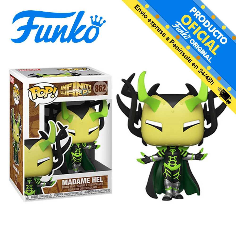 FUNKO POP! Infinity Warps - Madame Hel, original, toys, gift, collection, child, girl, shop, official license, figure