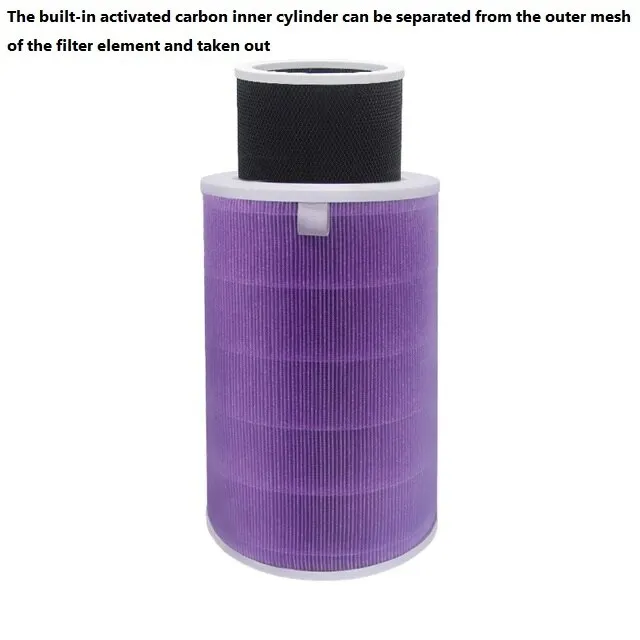 Filter Reset Vhbw Filtre à Air Compatible Avec Xiaomi Mi Air Purifier 2S Purificateur D Air Filtre Combine Hepa Charbon Actif Purifier Filter Replacement