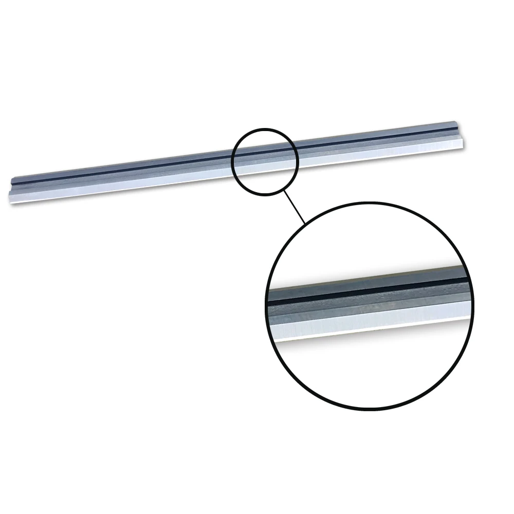 JTEX-대패 블레이드 82x5.5x1.1mm, Bosch PA1202, DEWALT DW6654 용 양면 목재 대패 칼, 목공 기계, 2 개