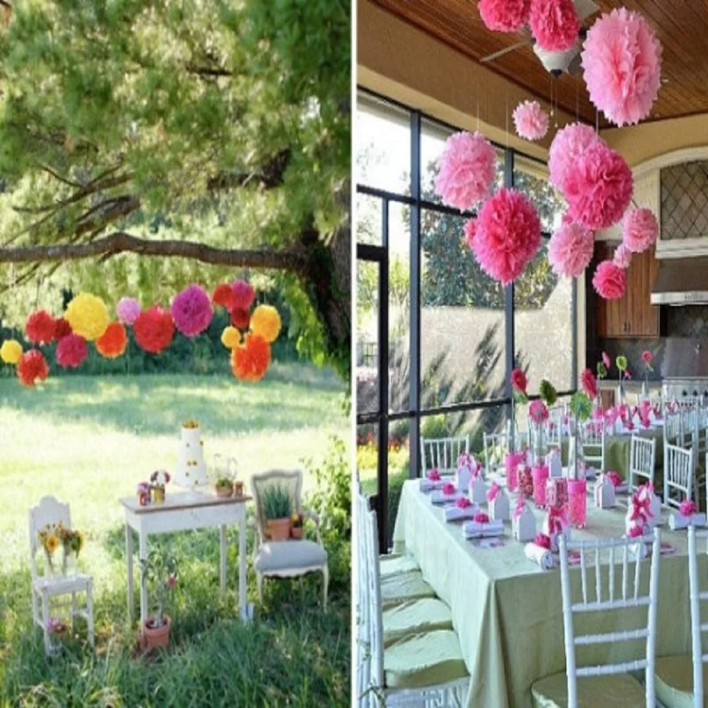 Pompones de papel pack 50 und