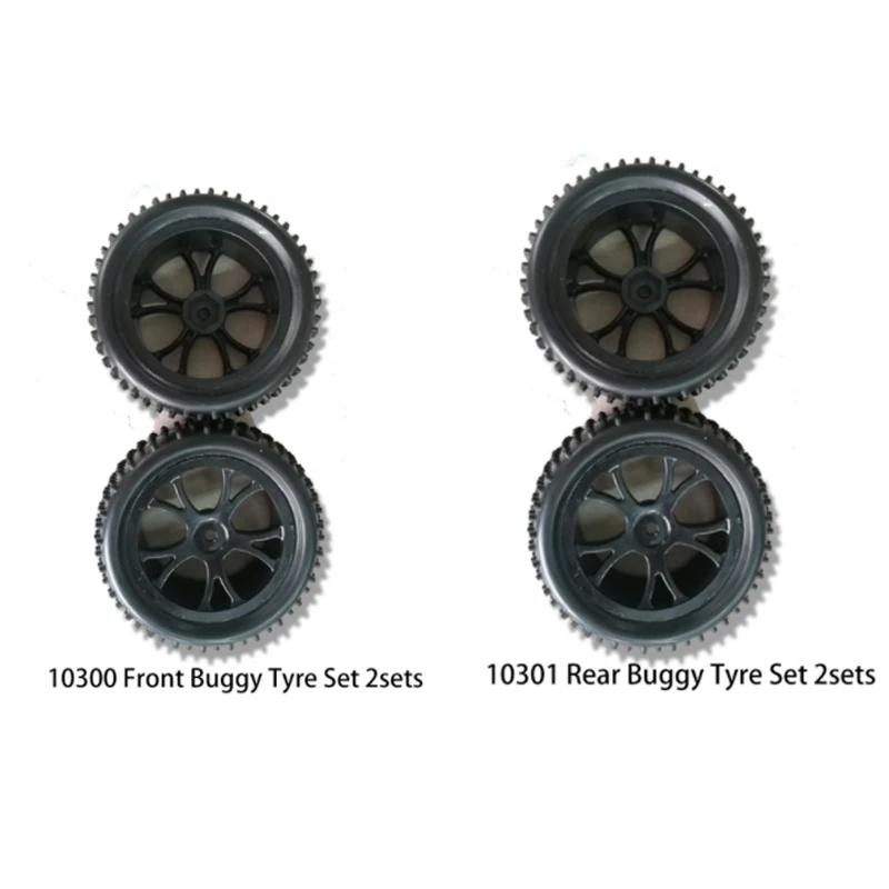 Rc Car Tires/Wheels VRX 10300/10301 4pcs For FTX Vantage VRX Racing 1/10 Cars RH1006/RH1007/RH1016/RH1017 Spirit Buggy