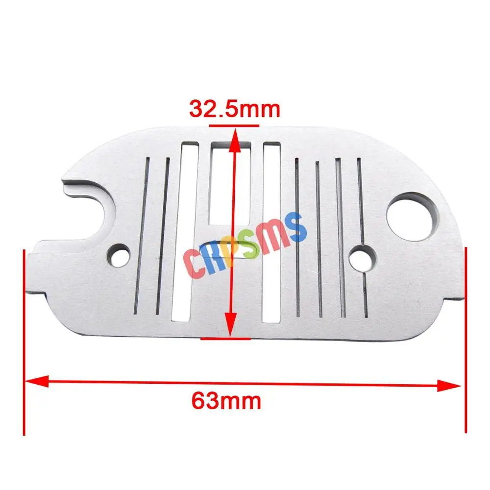 1PCS Zig Zag Needle Throat Plate #356713 For Singer 2500 2517 Hd105C Hd110 Sm14+