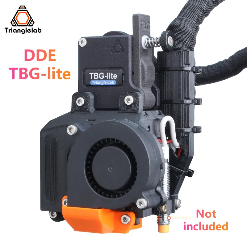 

C Trianglelab DDE-TBG-lite DDE Extruder Direct Drive For V6 HOTEND rapido hotend Ender3 Ender5 CR10 CR10S BLv 3D Printer