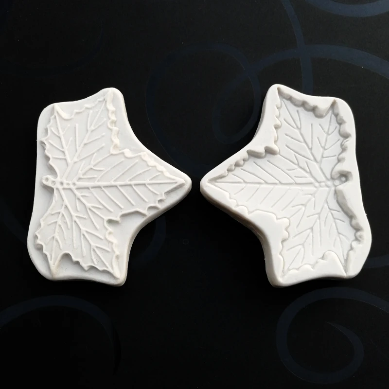 Large NEW Maple Leaf Veiners Silicone Mold Flower Making GumPaste Floral Petal Fondant Cake Decorating Tools M2491