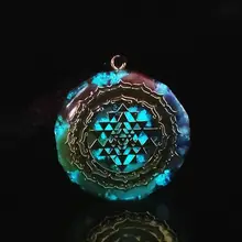 Orgonite Sri Yantra Pendant #5