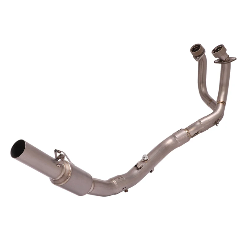 Slip On Motorcycle Exhaust Middle Connect Pipe Mid Link Tube Stainless Steel Exaust System For HONDA CRF1000 2016-2019