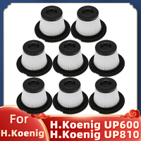 Compatible With H.Koenig UP600 / UP810 Cordless Vacuum Robot Cleaner Hepa Filter Power Clean Replacement Spare Parts Accessories