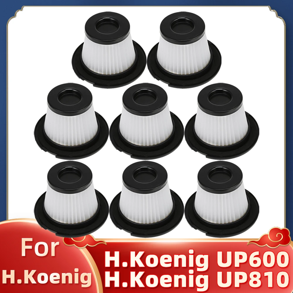 For H.Koenig UP600 / H.Koenig UP810 Cordless Vacuum Cleaner Hepa Filter Power Clean Replacement Spare Parts Accessories