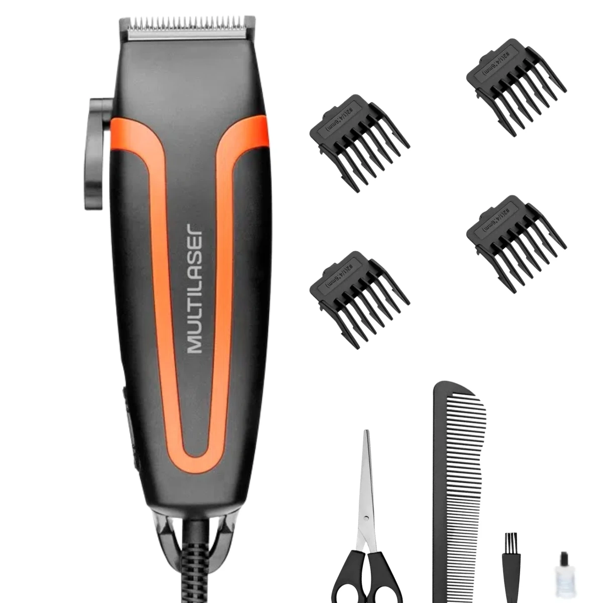 Multilaser 4 in 1 Beard Hair Cutting Machine 110V 220V + Kit