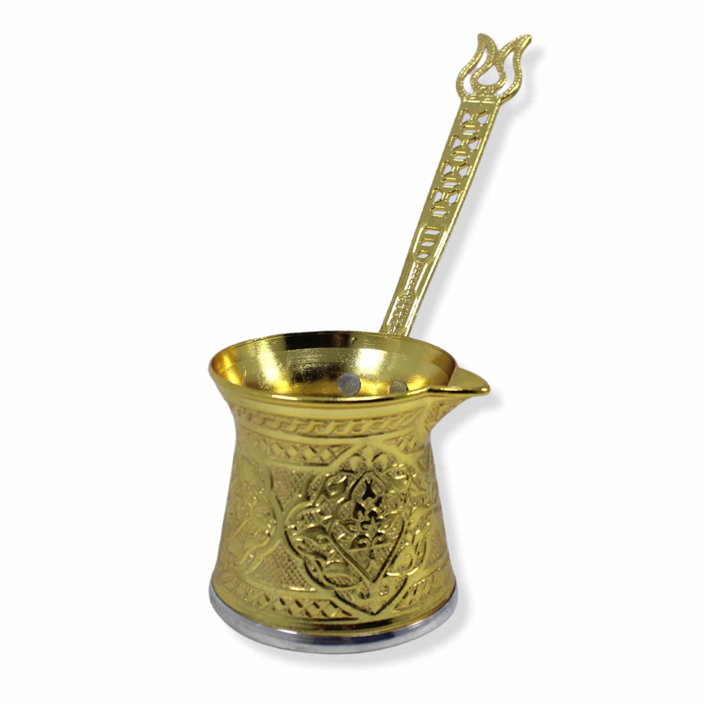 Tulip Home Accessories - Authentic Turkish Copper Electric Hot Sand Coffee Maker Gold- Heater Machine 110V - 220V