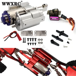 MN WPL All Metal 2 Speed GearBox Transmission Speed Change for C14 C24 B14 B36 CB05s D90 FJ45 MN99S RC Car Upgrade Parts