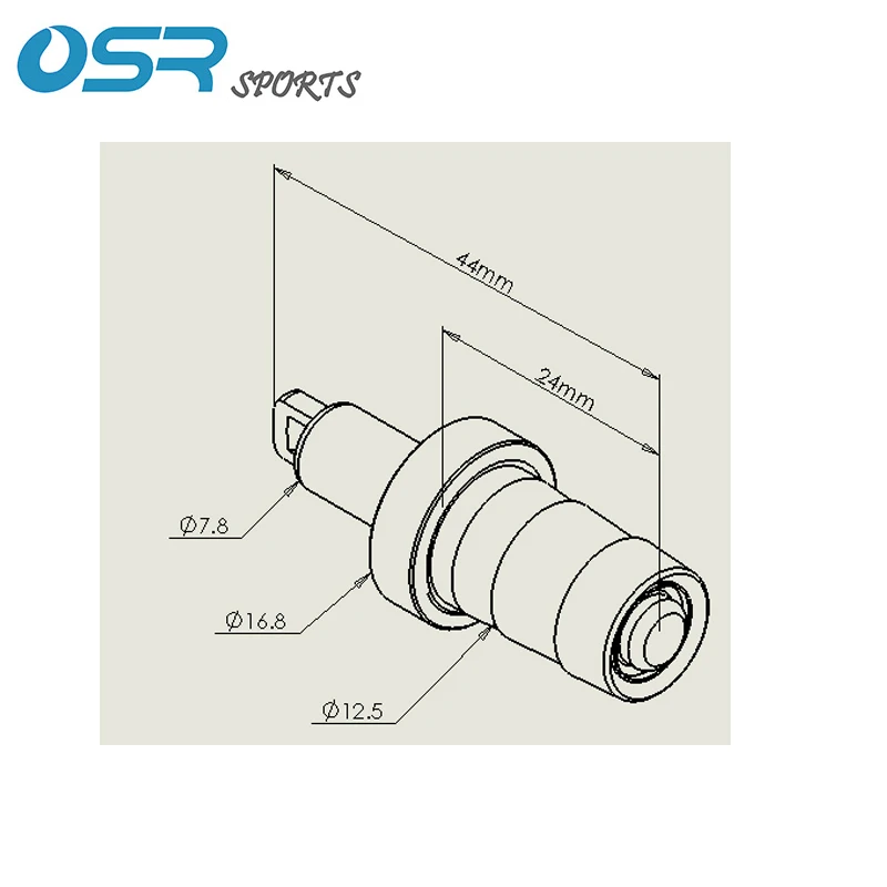علامة سطح الغوص SMB ، عوامة أنبوب إشارة الغوص أحادي الاتجاه #2