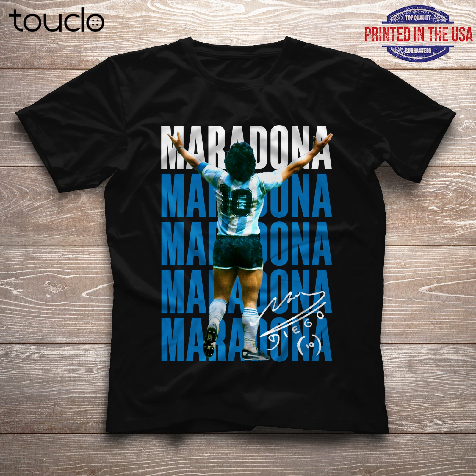 Diego Maradona soccer legend RIP unisex shirt