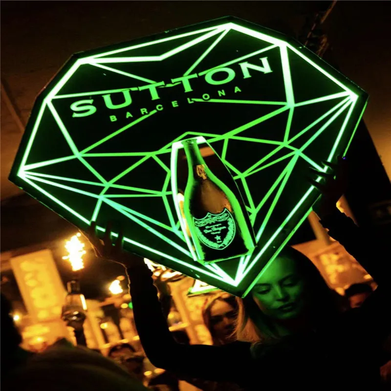 ANGEPASST LOGO LED FLASCHE PRESENTER FÜR NACHTCLUB