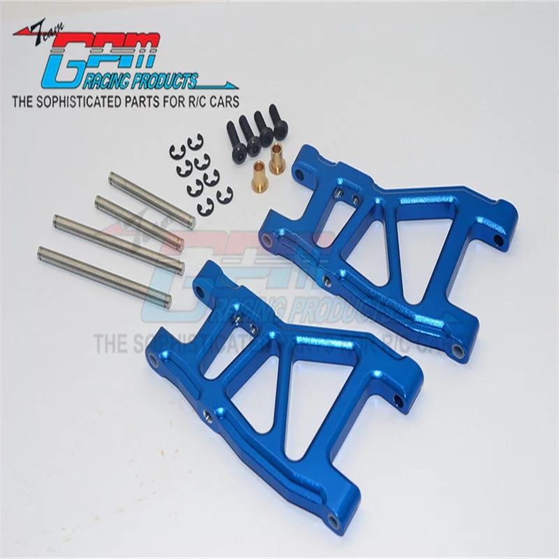 GPM ALUMINIUM REAR LOWER SUSPENSION ARM - 1PR FOR TAMIYA 1/10 DT03 UPGRADE