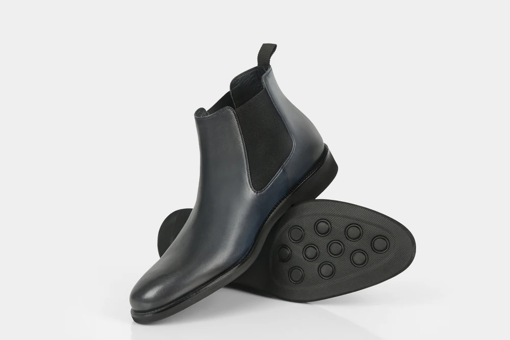 

Modern Comfortable Stylish Winter Autumn Seasonal Men's Shoes Boots Hand-painted Personalized Production 100% Genuine Leather