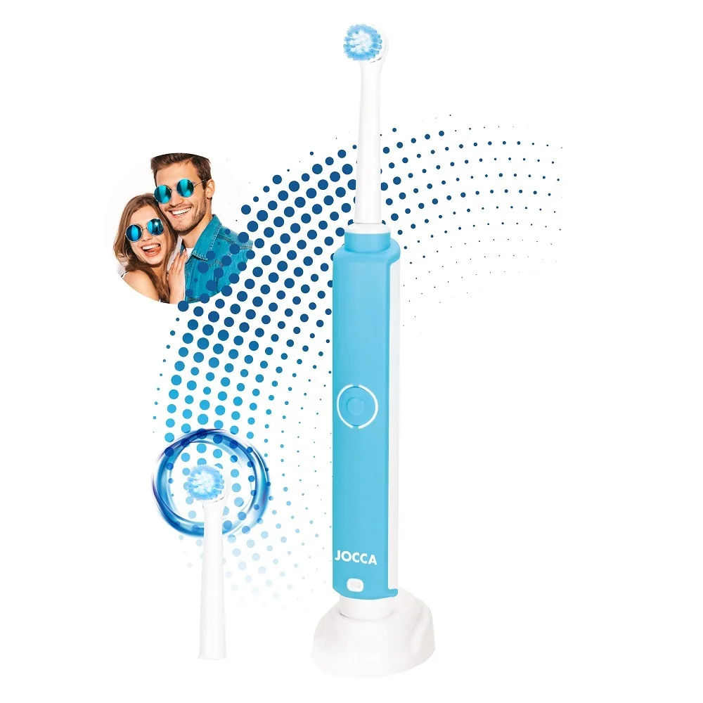 JOCCA-Escova de Dentes Elétrica Sem Fio, Carregamento Indutivo, Temporizador de 2 Minutos, sua