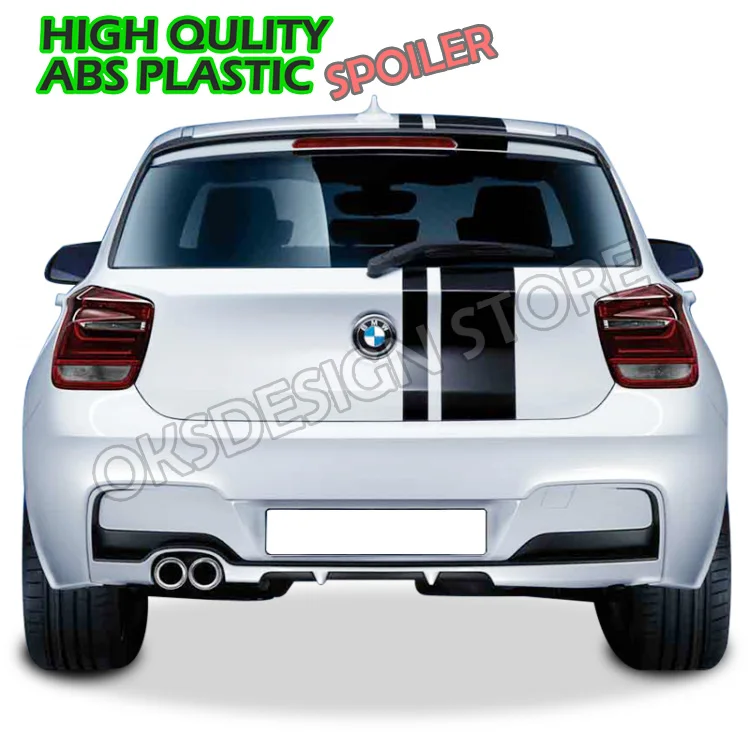 FOR  BMW 1 Serisi F20 2012 - 2015 M Performance Spoiler ( ABS Plastic )