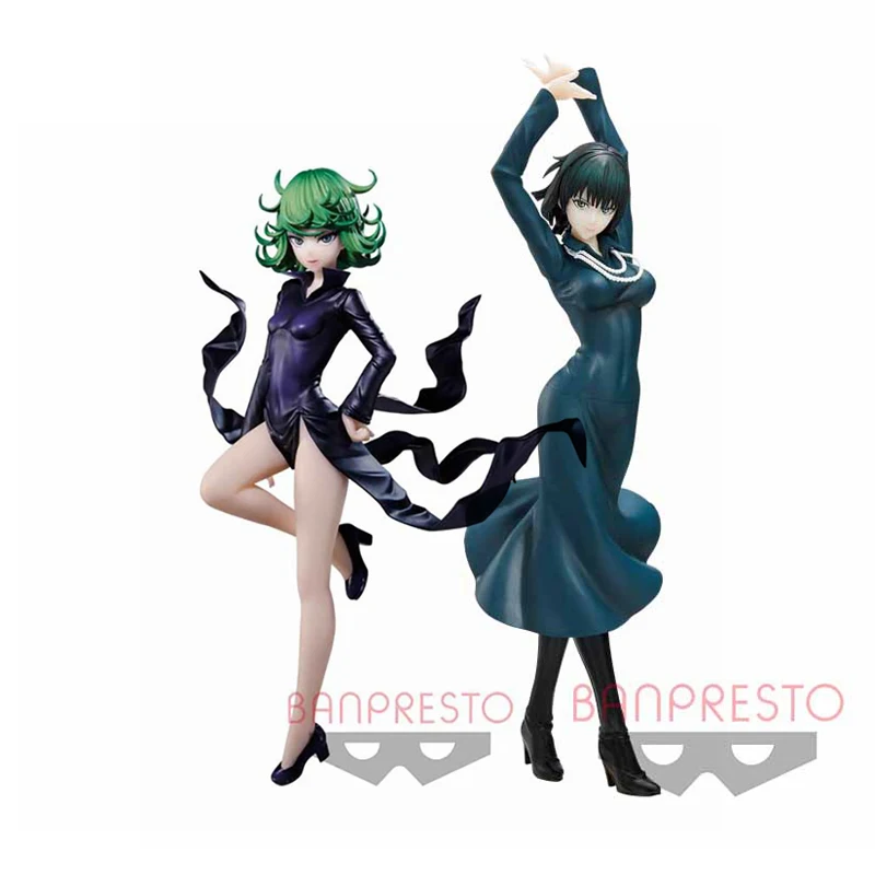 Judai Original Banpresto One Punch Man Senritsu no Tatsumaki Hurricane Jigoku no FubukiPVC Action Figure Model Doll Toys