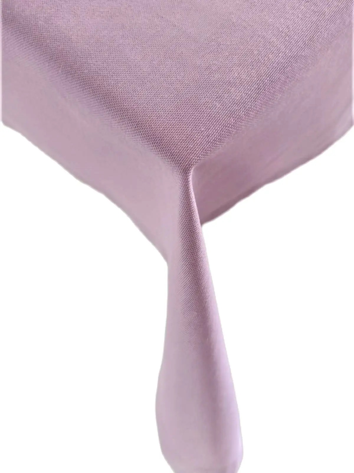 

Linen Textured Lilac Table Cloth Wedding, Party,Sofa Cover Turkish Cotton For Rectangle Table