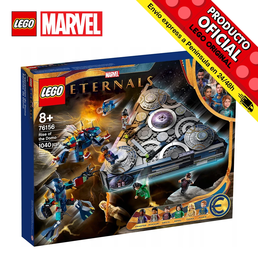 LEGO Marvel The Eternals (Eternals) Rise of the Domo 76156 - toys boys and girls, blocks, pieces, original, shop, official license, new, bricks, gift, man, woman adult, cheap, price