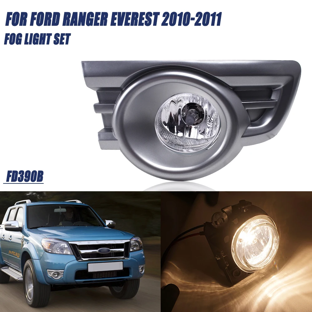 

DLAA For RANGER EVEREST 2010-2011 Front Fog Lights Car Styling Spot Light Fog Lamps With Switch - 1 Pair